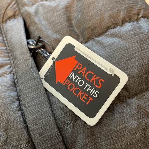 Hawke & Co. sport packable ultralight gray down jacket size extra large - Picture 9 of 11